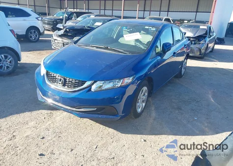 2014 Honda Civic Lx z USA, uszkodzony, nr VIN 19XFB2F55EE271668